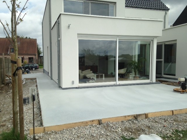 Witte betonvloer 1